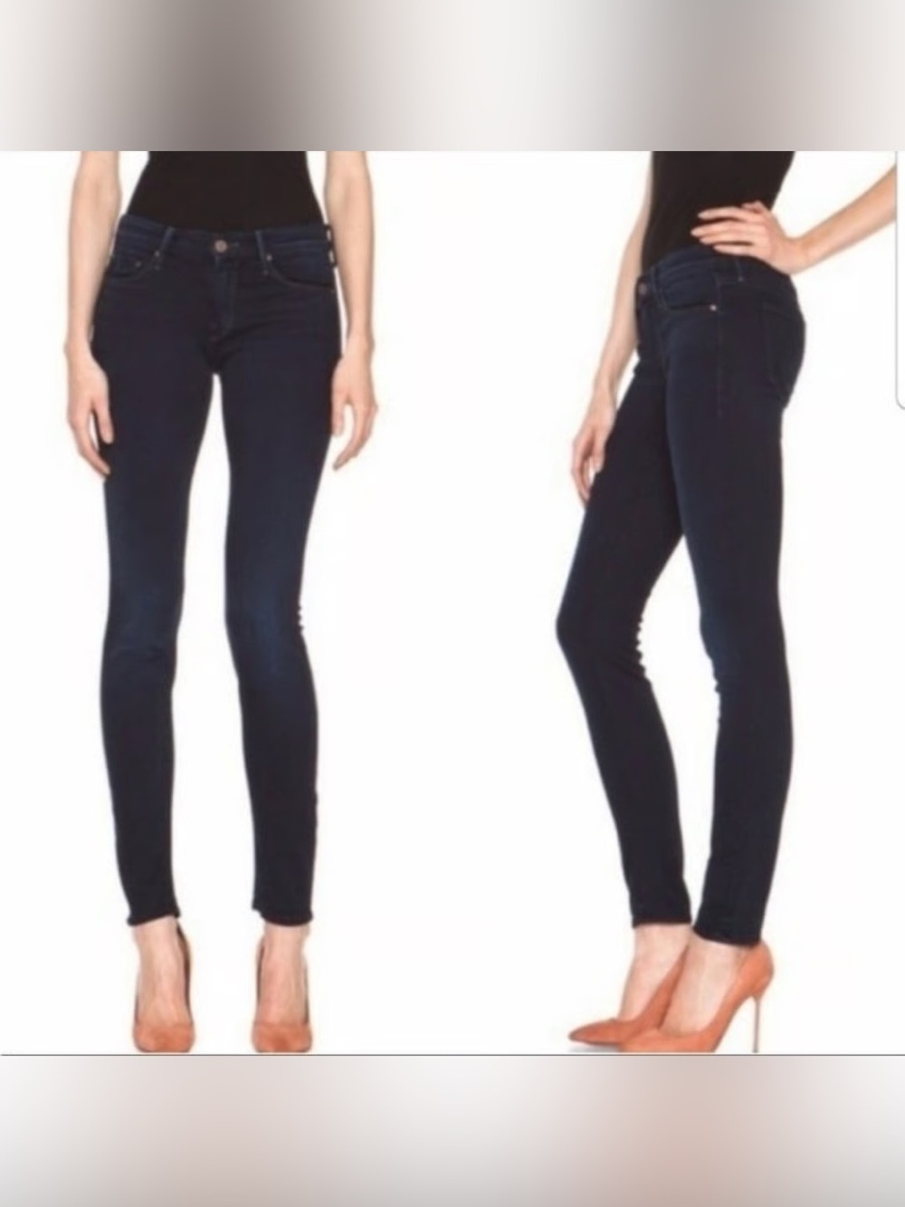 MOTHER Denim The Looker Skinny Jeans Twilight Whispers Sz 29